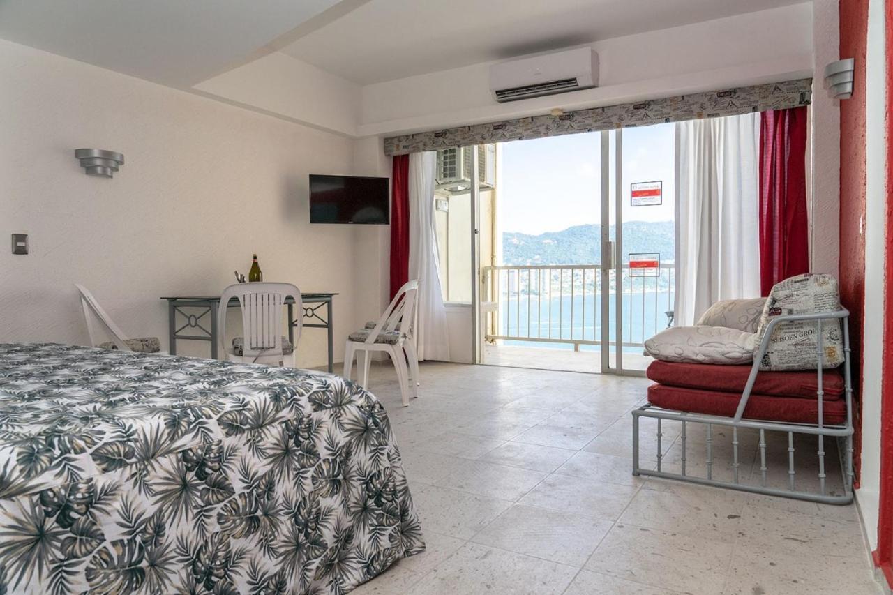 Suite Frente Al Mar En Torres Gemelas Acapulco Exterior foto